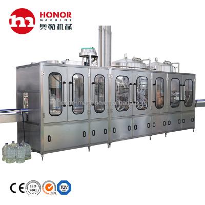 China Food Pet Bottle Filling Water Bottling Machine Linear Type for sale