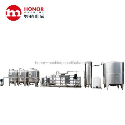 China Hotels Honor Machine Professional RO System Drinking Water Treatment System Purification Pure Line for sale