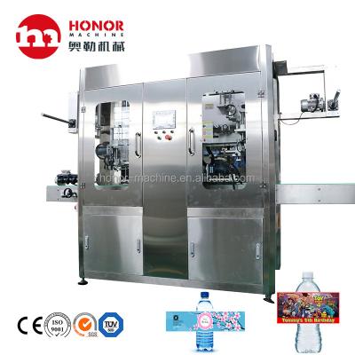 China Food Automatic Water Bottle Hot Glue OPP Stick Labels Labeling Machine for sale