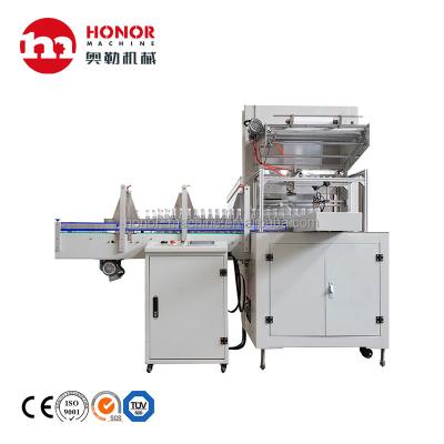 China Food CE Approved PE Film Automatic Beverage Water Bottle Shrink Wrapping Machine Plastic Factory Te koop