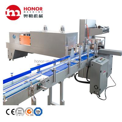 China Automatic Food PE Film Heat Shrink Wrapping Equipment Package Wrapping Machine Shrink Wrapping Line Te koop