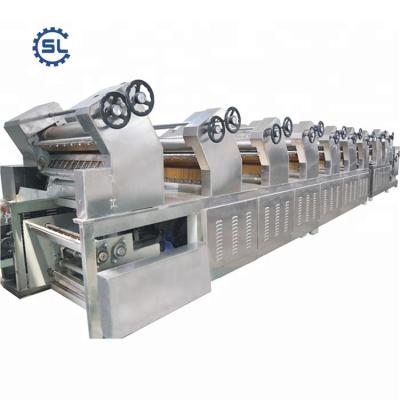 China 30000 Pcs Factory Small Capacity Electric Steam Heating Way Non-Fried Instant Noodle Production Line for sale