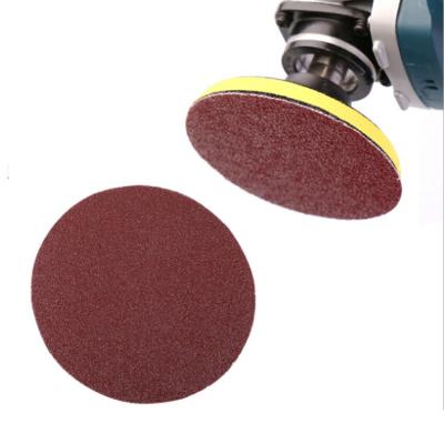 China Abrasive Sanding Screen Aluminum Oxide and Silicon Carbide Sanding Discs Round Hole Fiber Discs for Metal Car Polishing for sale