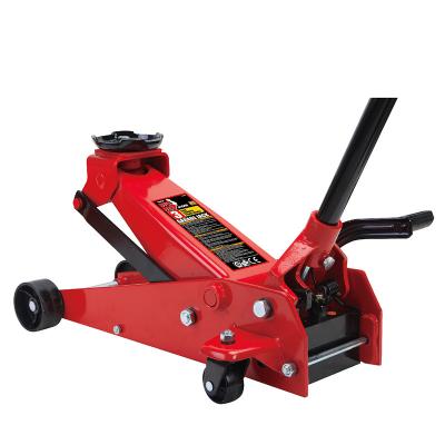 China Auto Repair Tool 3.5 Ton Hydraulic Car Floor Jack Crane Steel Lifter Garage Hydraulic Trolley Jack for sale