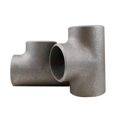 China Industry casted side equal cross fittings carbon steel cross butt welded tee 4 way for sale