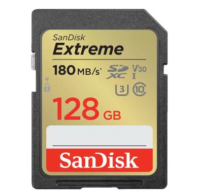 China SanDisk Extreme Memory Card 128GB SDXC UHS-I 180 MB/s, V30, U3, C10, SDSDXVA-128G-GNCIN 128 GB for sale