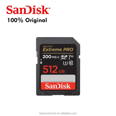 China SanDisk 512GB Pro SDXC UHS-I Extreme Memory Card, SD Card, 200MB/s, V30, U3, C10, SDSDXXD-512G-GN4IN 512GB for sale