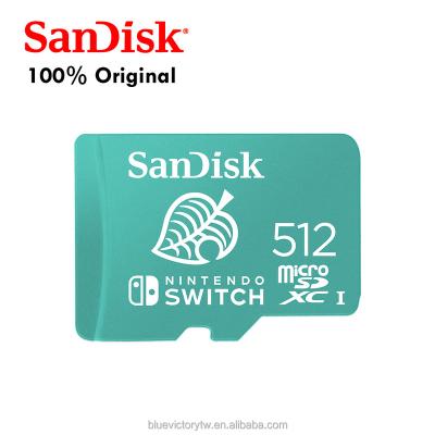 China Nintendo Switch and Nintendo Switch Lite SanDisk Systems Memory Card Micro SD Card 512GB for Nintendo Switch, SDSQXAO-512G-GN3ZN for sale