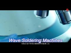 pcb board soldering machine dip tech lead free wave soldering