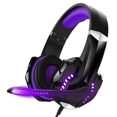 China Custom LOGO RGB USB, PC Gaming Headset Gaming, Earphone Audifonos Gamer Noise Canceling Headphones for sale