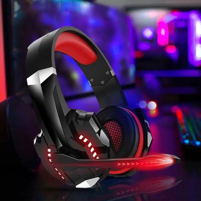 China Moving Noise Cancellation MIC RGB Light, PC Gaming Gamer Earphone, Headphones Gamer Cable Headsets for sale