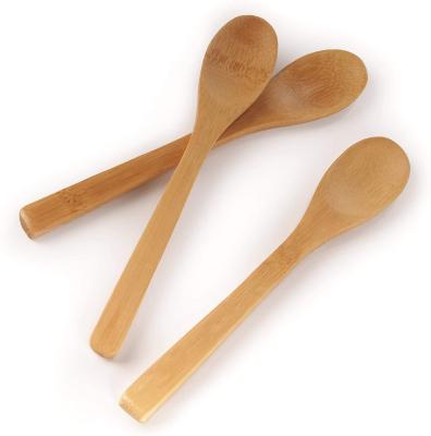 China Eco Friendly Disposable Biodegradable Knife Fork And Spoon Bamboo Tableware for sale