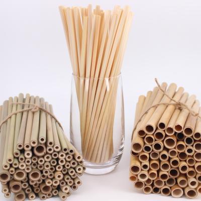 China Disposable Natural Eco-Friendly Straw Agave Wheat Drinking Straw for sale