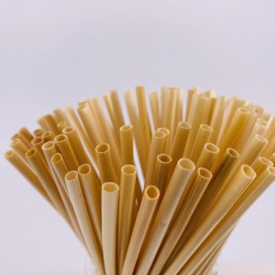 China Disposable No Strange Taste Grass Wheat Straw Drinking Straw for sale