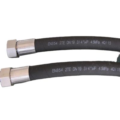 China 2021 Petroleum Base SAE100 R6 Hydraulic Fluids Top Selling Low Pressure Hydraulic Rubber Hose Hose For Oil With Spare Parts for sale