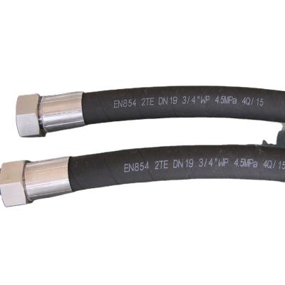 China Factory EN854 2TE 3TE EPDM Durable Materials China Rubber Hose for sale