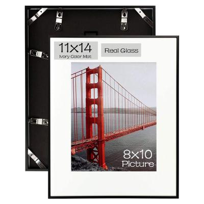 China Luxury 11x14 11x17 24x36 Inch Metal Wall Poster Picture Photo Frame Wholesale for sale