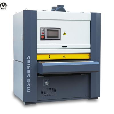 China Machine Repair Shops China PLC Control Metal Sheet Polishing Deburring Machine With Brush Belt And Roller for sale