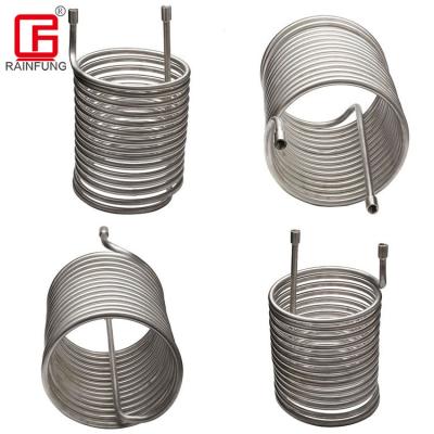 China Refrigeration Coil For Closed Loop Extractor SS304 Food Grade Stainless Steel Active Refrigeration Coil for sale