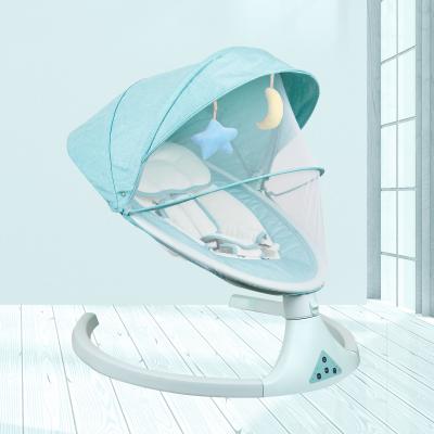 China Safety Confortable Baby Swing Chair Hot Selling Multifunctional Smart Electric Dining Chair With Music Swing Baby Rocking Chair for sale