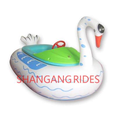 China Cheap Colorful PVC Kids Hand Swan Paddle Boat, Water Kids Pedal Paddle Boat, Electric Pool Paddle Boats for sale