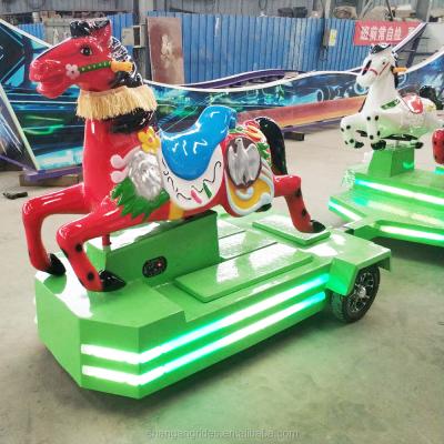 China Amusement Park Indoor And Outdoor New Developed Amusement Park Rides Tony Horse Trackless Train For Sale for sale