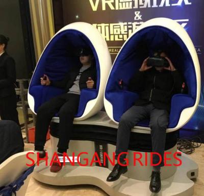 China VR Chair 9D Simulator Egg Vr Cinema Chair 2 Seats Virtual Reality Simulator Earn Money Sg-669 for sale