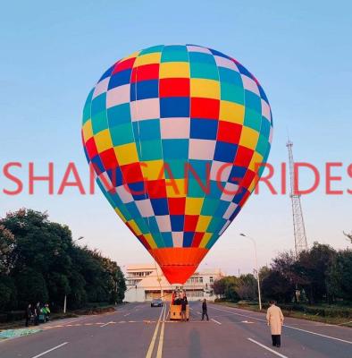 China Hot Selling Nylon/Oxford Hot Air Balloon Inflatable Ground Balloon Outdoor Advertising For Event Decoration for sale