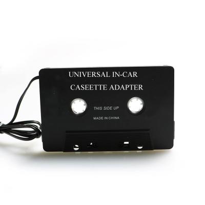 China Hot Selling and Best Quality Universal In-Car Cassette  Adapter for iPod, MP3,MP4,CD,Mobile Phone with Black Color for sale