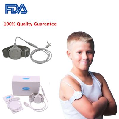 China Audio Sensor Monitors Bedwetting Alarm Baby For Easy Solutions Control Nocturnal Enuresis Alarm System for sale