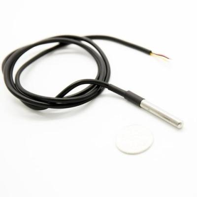 China Temperature Sensor Odseven Waterproof DS18B20 Digital Probe Thermal Temperature Sensor for Raspberry Pi for sale