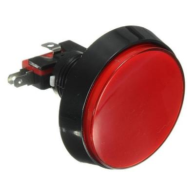 China Electric Push Button Switch 60mm Plastic Plastic Push Button Switch With Light Momentary Big Game Accessories for sale