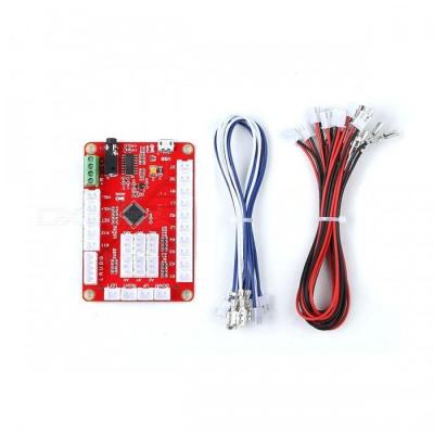 China DIY Retro Game Dual Rocker Arcade Game DIY Parts Kit For PC And Raspberry Pi 1/2/3 With Retro Pie 5 Pin Joystick for sale