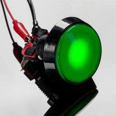 China Odseven Large Arcade Push Button with LED - 60mm Ods1006 for sale