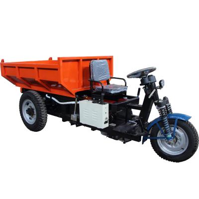 China ZY180 cargo 2 ton electric cargo truck 2 ton electric tricycle equipped with 72v batteries for sale