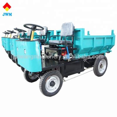 China Cheap Electric Four Wheel Cargo Small Dumper Truck With High Efficiency for sale