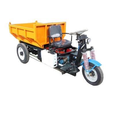 China Standing Three Wheel Electric Cargo Tricycle For Cargo for sale