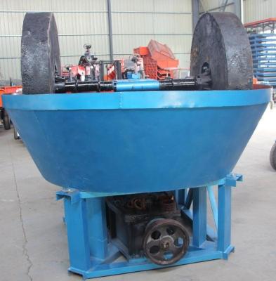 China Factory Low Price 1200 Wet Pan Mill / Stone Mining Grinding Machine / Gold Ore Mills From China for sale