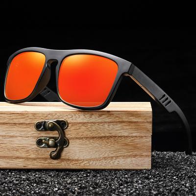 China 15 Years Experience 2021 Personalized Private Label PC Alibaba Wooden Polarization Sunglasses With Wooden Frame for sale