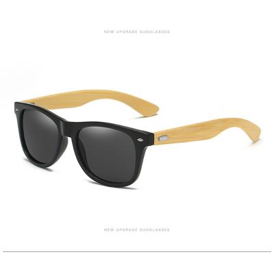 China 15 Years Experience Eco Friendly Bamboo Products Wholesale 2021 Bamboo Frame Sunglasses Eco Men's Sunglasses for sale