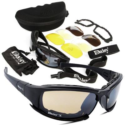 China 15 Years Experience Glasses Mounting Outdoor Windproof Glasses Set 4 Pcs Man Sunglasses Sport UV400 Outdoor for sale