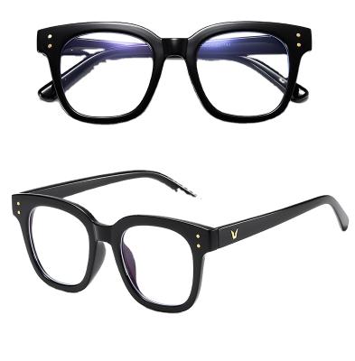 China 15 Years Experience The Latest Personality Fashion Transparent Anti-blue Volume Frames Optical Glasses Eye Glasses For Men for sale