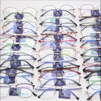 China 15 Years Experience Cheap Price In Stock Retro Promotional Glasses Frame Metal Eyewear for sale