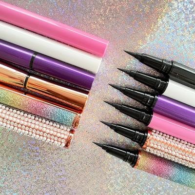 China Adhesive eyeliner LashGlue Pen Transparent Black Waterproof Eyeliner new eyeliner 2021 fashion waterproof pencil magic tube for sale