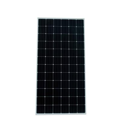 China Commercial Portable All Crystal Solar Panel Modules Single Mono Black for sale