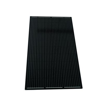 China Central customization double layer micro camping flexible solar panel system/solar pump/celebrity all black PV module solar panels for sale