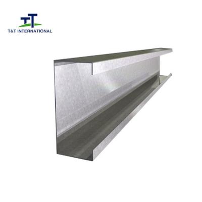 China Corrosion Resistant C Channel Galvanized Steel , C Channel Steel Beam Metallic Color for sale