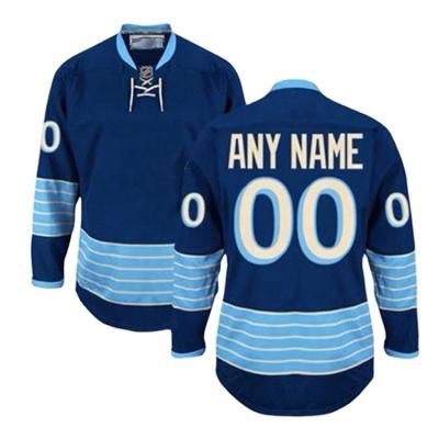 China Shirts & Tops Wholesale oem custom logo design 100% polyester gym sports wear men's ice hockey jersey for sale