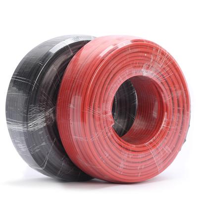 China Power Plant Insulation Tinned DC Copper Solar Cable PVC Sheath PV Power Cable 1.8kV 4mm2 6mm 10mm Solar PV Cable for sale