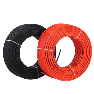 China Solar Power Station 1.8KV Pv1-f 4mm Cable 6mm For Photovoltaic Power System Halogen Free Double Insulated Single Core Wire for sale